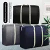 Quilt Storage Bag Smooth Zipper Folding Widen Handle Clothes Storage Pouch Large Capacity Oblong Shape Blanket Storage Bag 1
