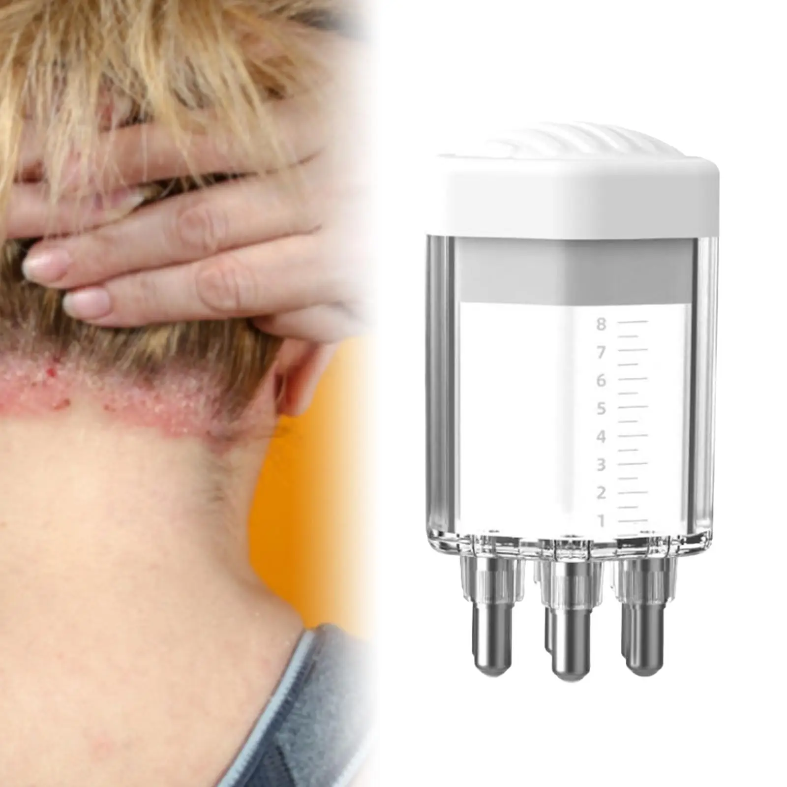 Scalp Applicator Massager Portable Hair Oil Applicator for Home Travel Women