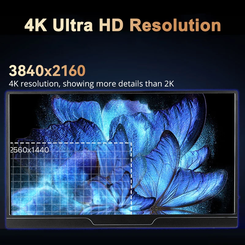 PC Ʈ Xbox PS4/5 ġ ̹ ÷, 17.3 ġ 4K ޴ , 3840x2160P HDR 500Nit  Ŀ, 60Hz IPS ũ