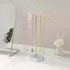 T-shaped False Nail Art Color Card Display Stand Gel Polish Template Nail Art Tips Sample Stand Nail Polish Practice Shelf 3