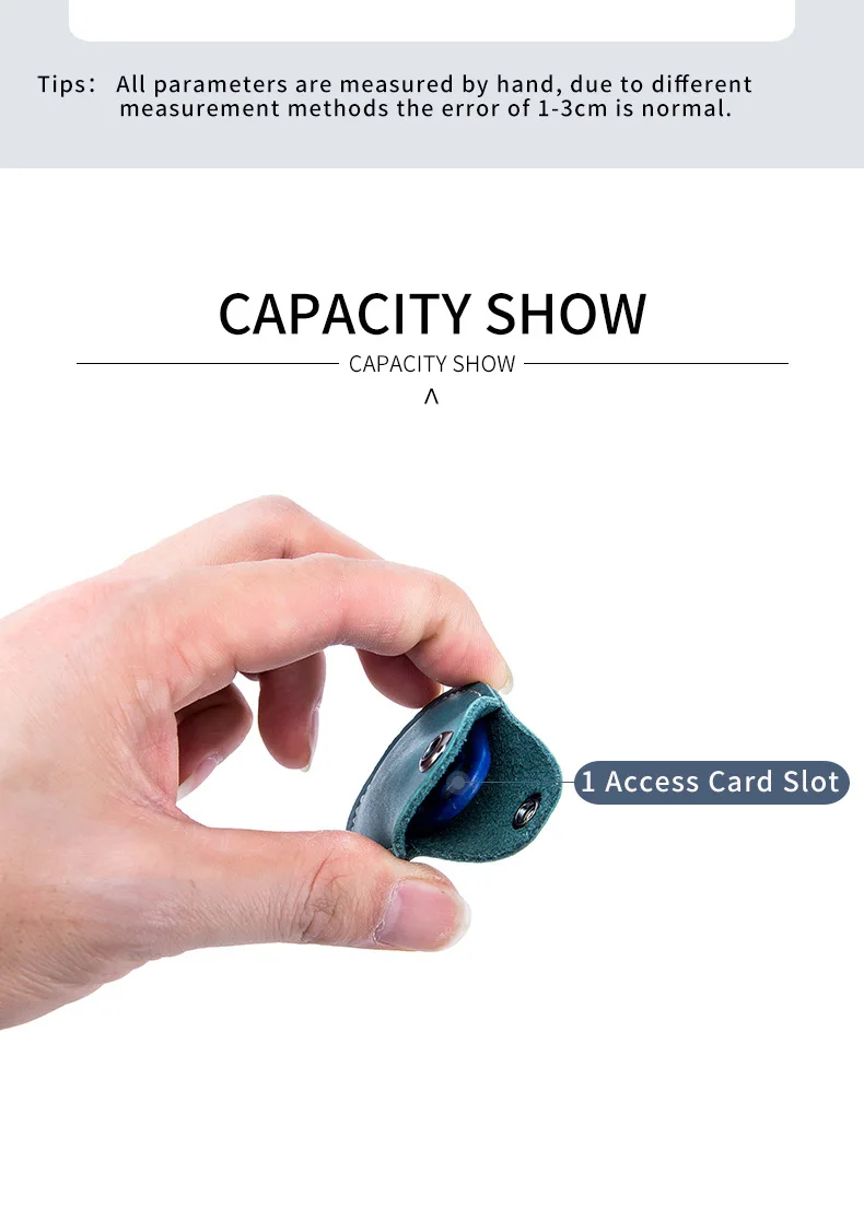 Couleur courtnoir Housse en cuir personnalisable pour étiquette