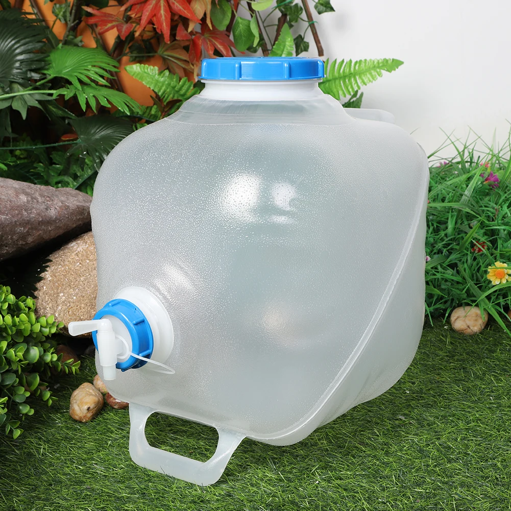 Drinking Water Canister 20/10/5L Portable Folding Water Bag Outdoor Camping Bucket Storage Jug For Fishing Hiking Travel