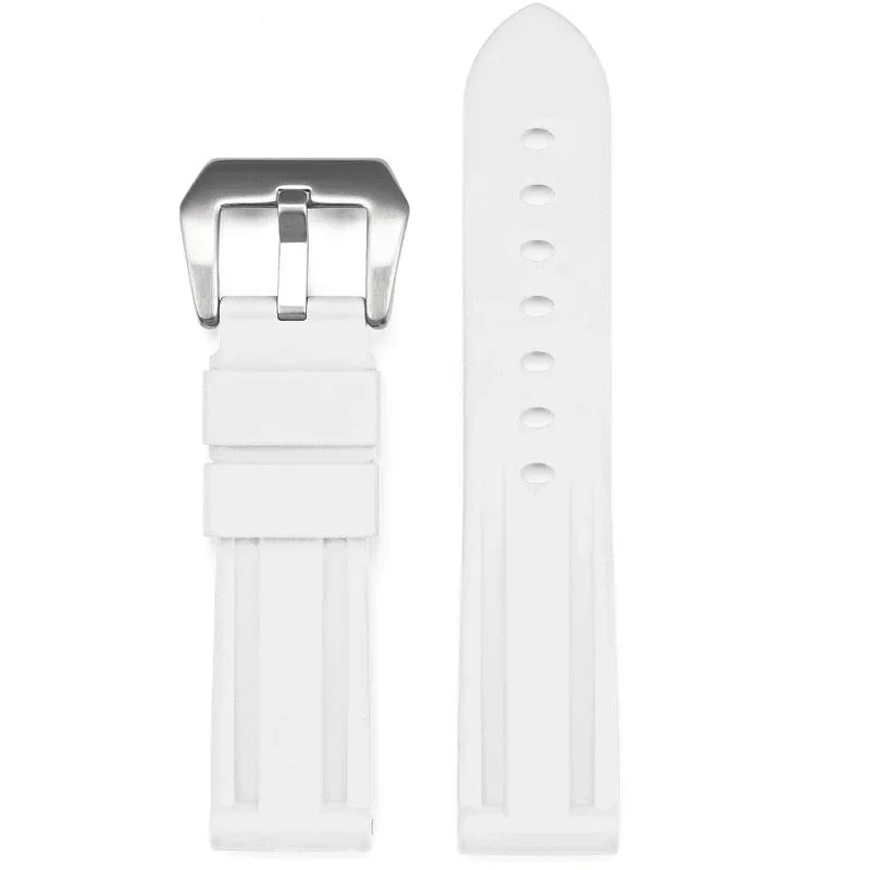 Waterproof Silicone Rubber Strap for Men - Sporty Diving Watch Band Accessories