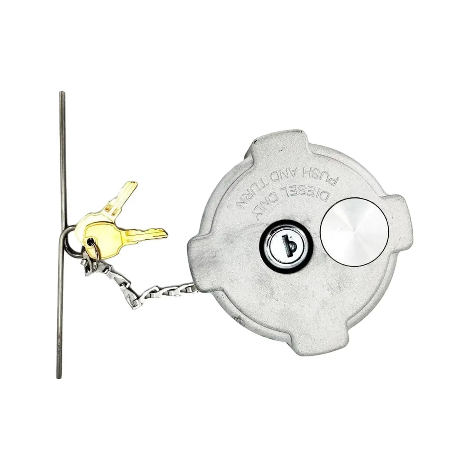 

03-37017-002 долговечные заменяемые блокирующие крышки для бензобака дизельного топлива 1/4 Поворотный замок крышка для бензобака дизельного топлива для Freightliner 1996-2018