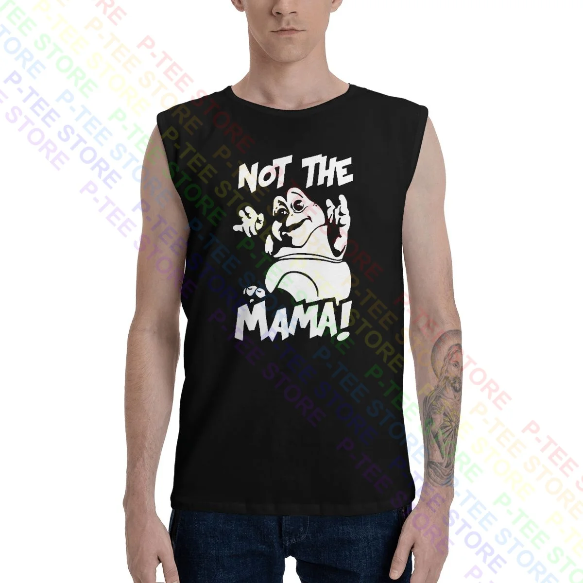 Not The Mama Dinosaurs Tv Show Baby Sinclair Canotte Del Giorno Canotte Senza Maniche Camicia Cool Premium