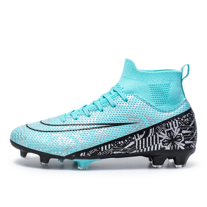 High Quality Professional Football Boots Men Soccer Shoes Boys Soccer Cleats Outdoor Training Sport Shoes Kids Football Shoes