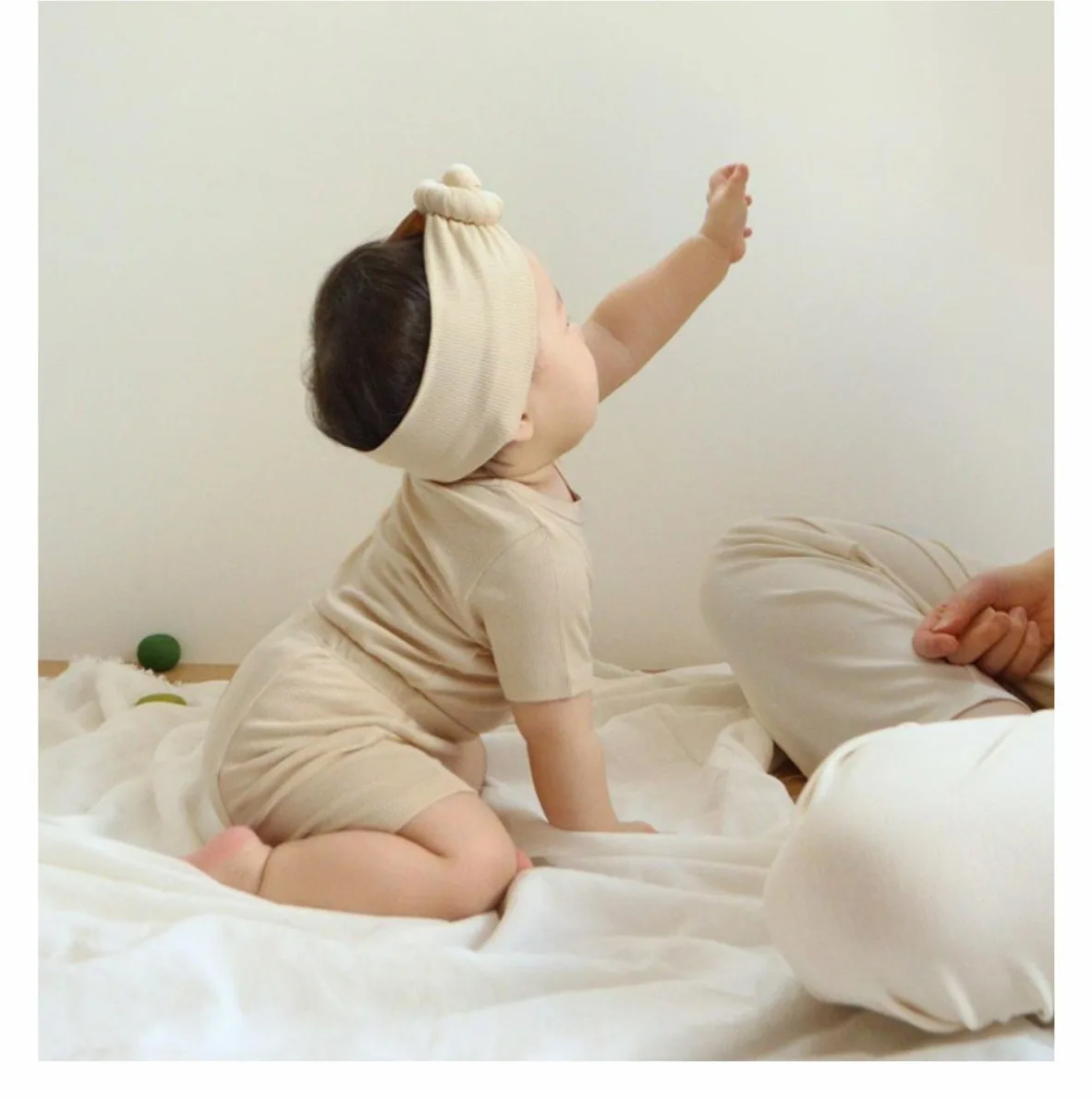 Description Picture 2 of itemIrcomll Toddler Short Pajamas Set T Shirt 12M-6 Years Baby Boys Girls Kids Modal Snug fit Ribbed Sleepwear pjs for Daily Life