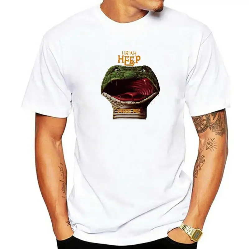 Funny Top Tees Maglietta Da Uomo Maglietta Da Uomo In Cotone Di Lusso Uriah Heep Free Me Innocent Canvas Styx Eth Hard Rock