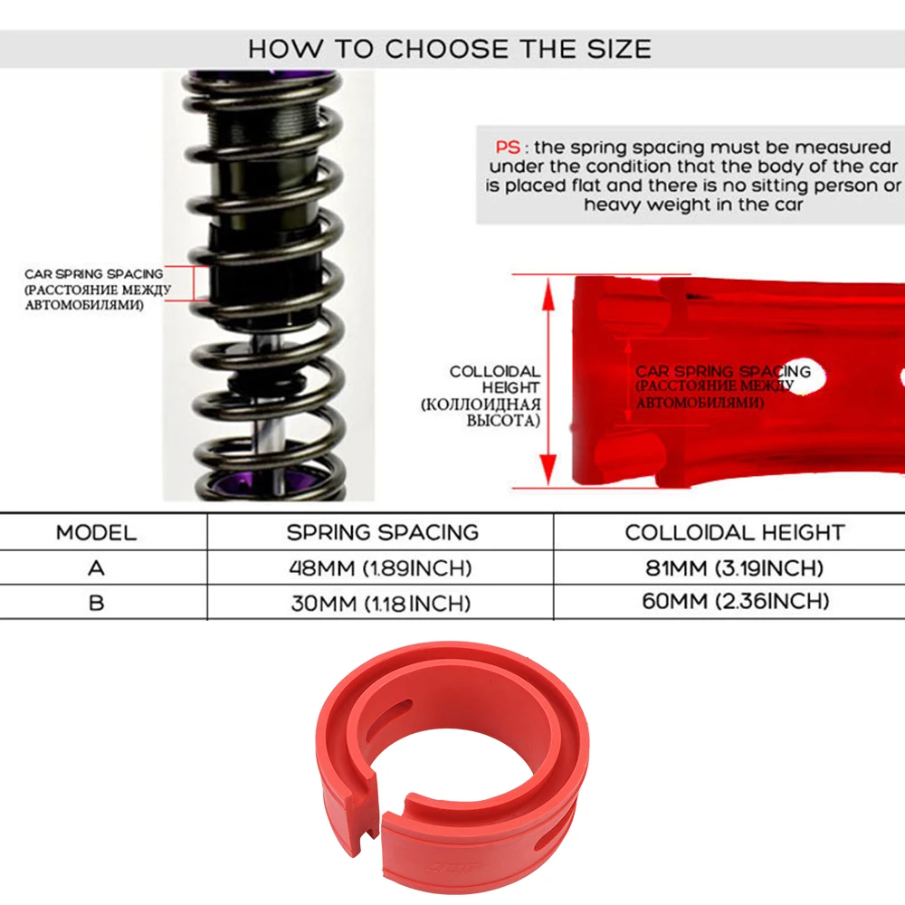Universal Car Shock Absorber Spring Bumper Cushion - Enhanced Suspension Buffer 1 PC
