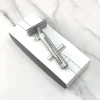 German model R94 Double Edge Safety Razor, a men's shaver made by CNC - processed stainless steel 2