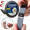 Self Adhesive Magnetic Tape Cuttable Rubber Magnetic Strip for Fridge Wall DIY Photo Poster Fixing Tape Home Office Storage Tool