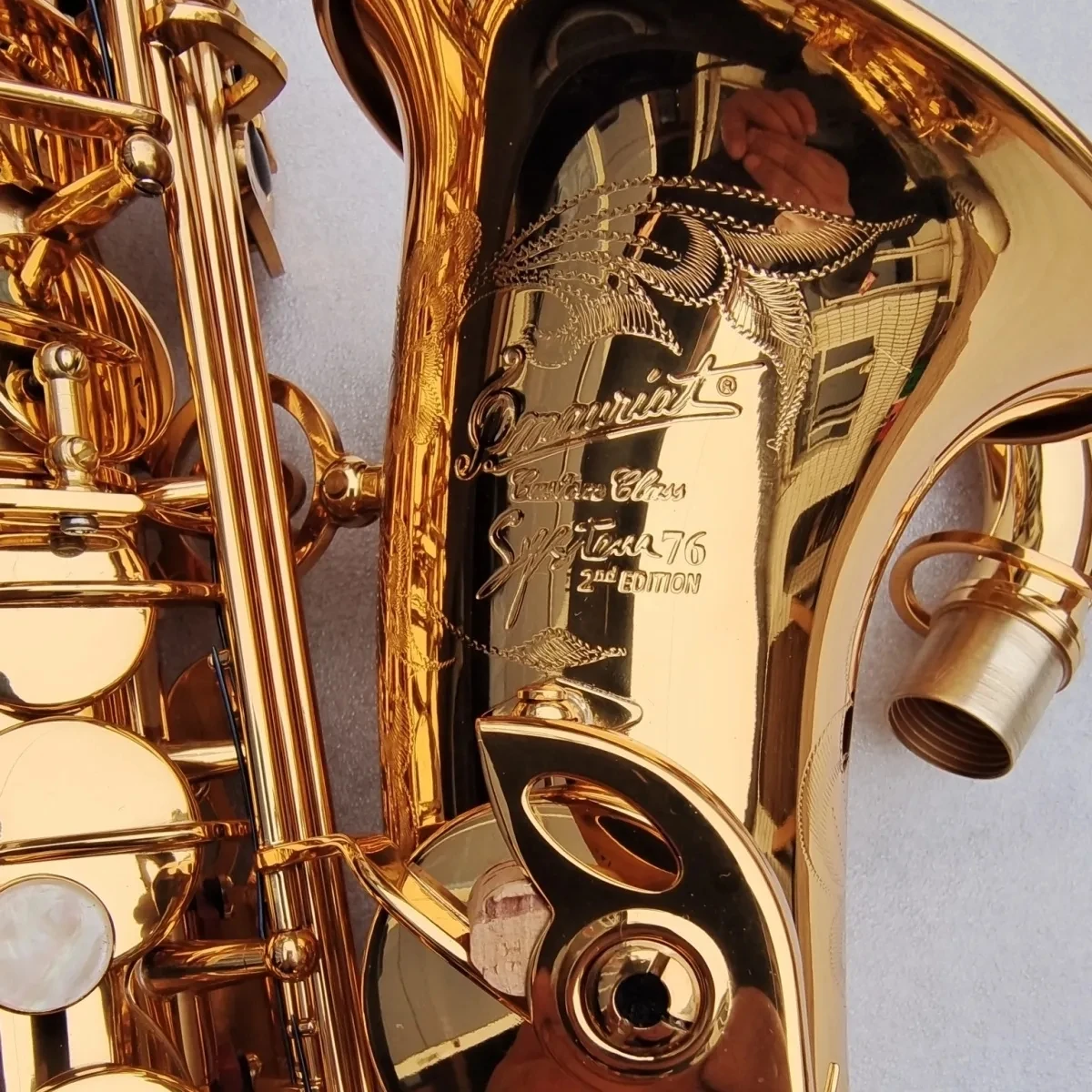 SYSTEM76AltoSaxophoneEflat1to1ModelEngravingProfessional
