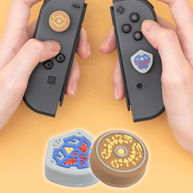 4 Tipi Zelda Tears Of The King Stick Cap Soft Joystick Cover Per Nintendo Switch Oled/Switch Ns Lite Joy-Con Thumbstick Case