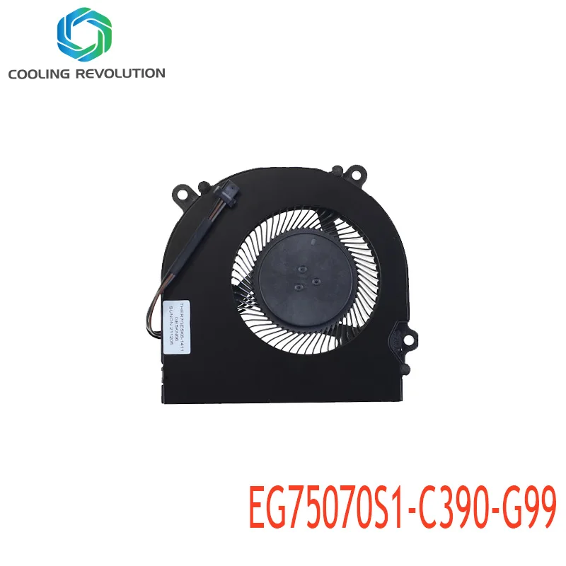 

Laptop CPU Cooling Fan EG75070S1-C390-G99 DC5V 2.25W THER7GE5K6-1411 GE5KN66