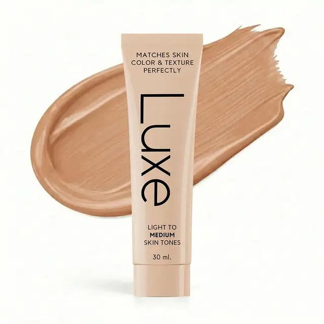 Fond de teint changeant de couleur Luxe - Léger et respirant, protection solaire SPF, pour peaux matures et sensibles 1