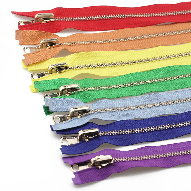 1pcs70cm90cm5OpenEndMetalZipperReversiblePullerHeadZippers