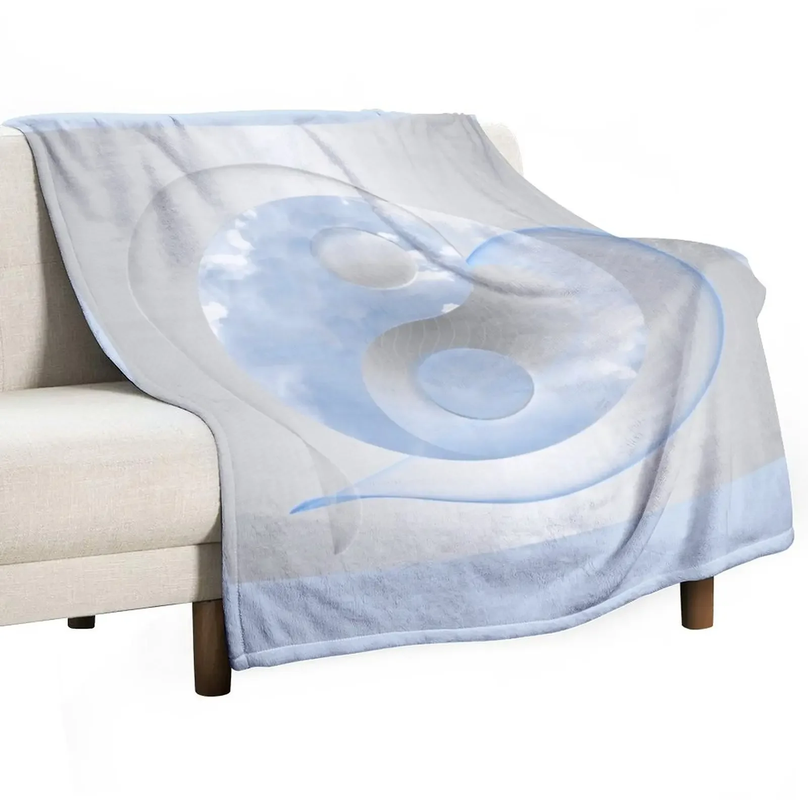 

Copie de Yin-Yang Amour Bleu Ciel Throw Blanket Retros Shaggy Blankets