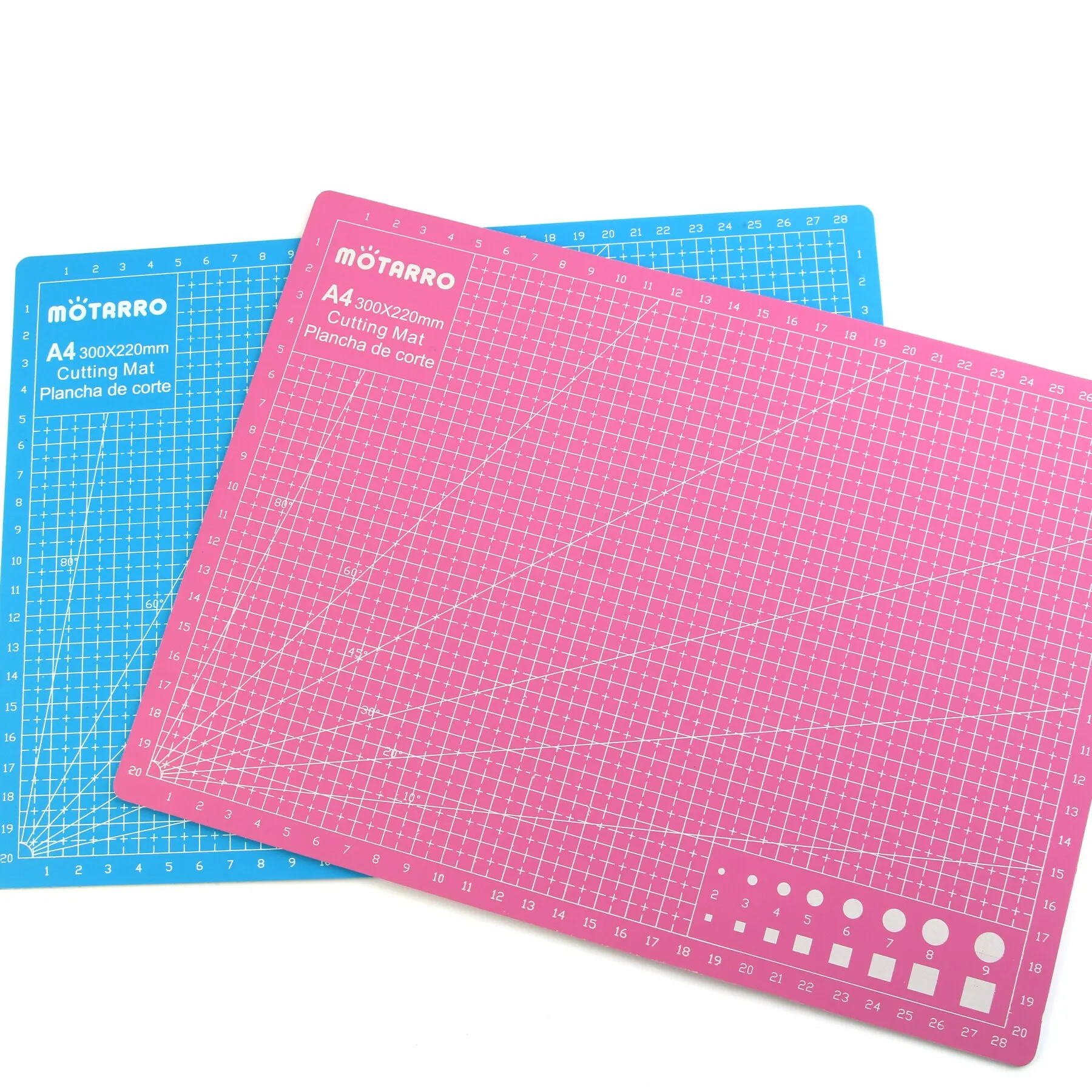 MOTARRO Durable A4 Multifunctional Cutting Mat Blue Pink DIY Engraving Board Paper Carving Pad Thickness 2MM Cutting Plate cutting mat cutting pad