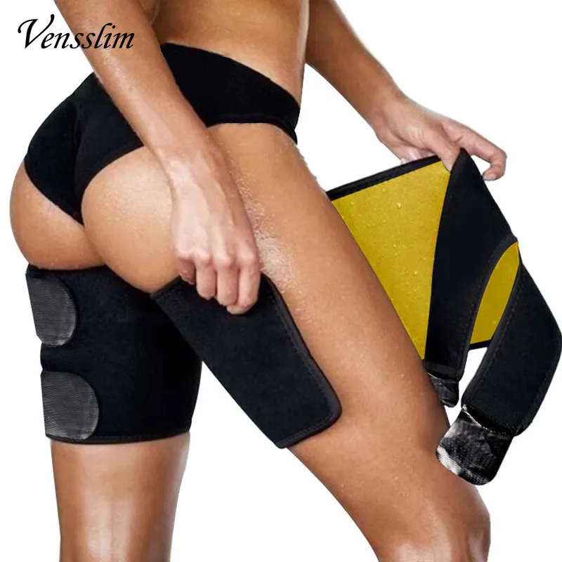 Vensslim Fat Burn Thigh Trimmer Wrap Women Thermo Neoprene Weight Loss Corset 2 Pieces Leggings Shapers