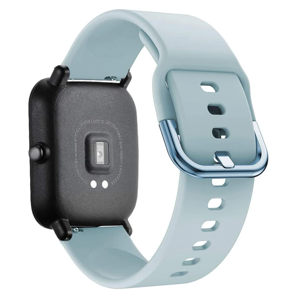Silicone Sport Watch Band – 20mm/22mm Adjustable Strap in Multiple Colors