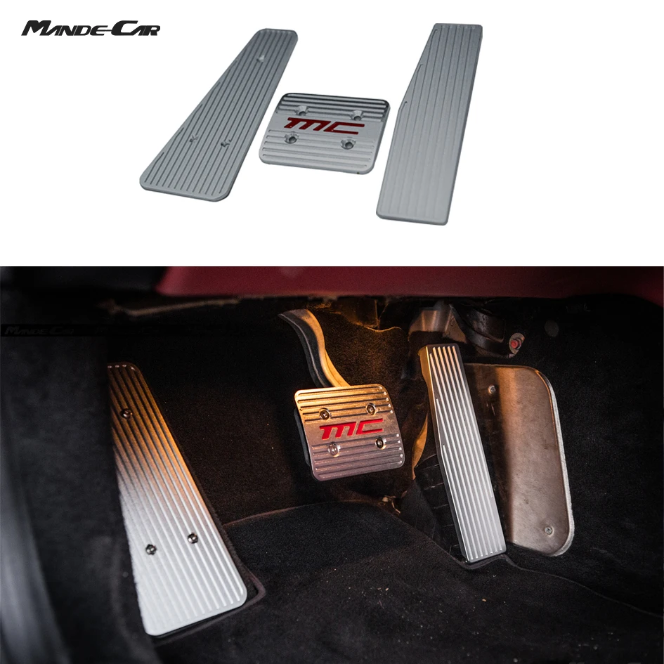 MDKAluminumAlloyCarPedalPadsPedalsCoverforMaseratiGran