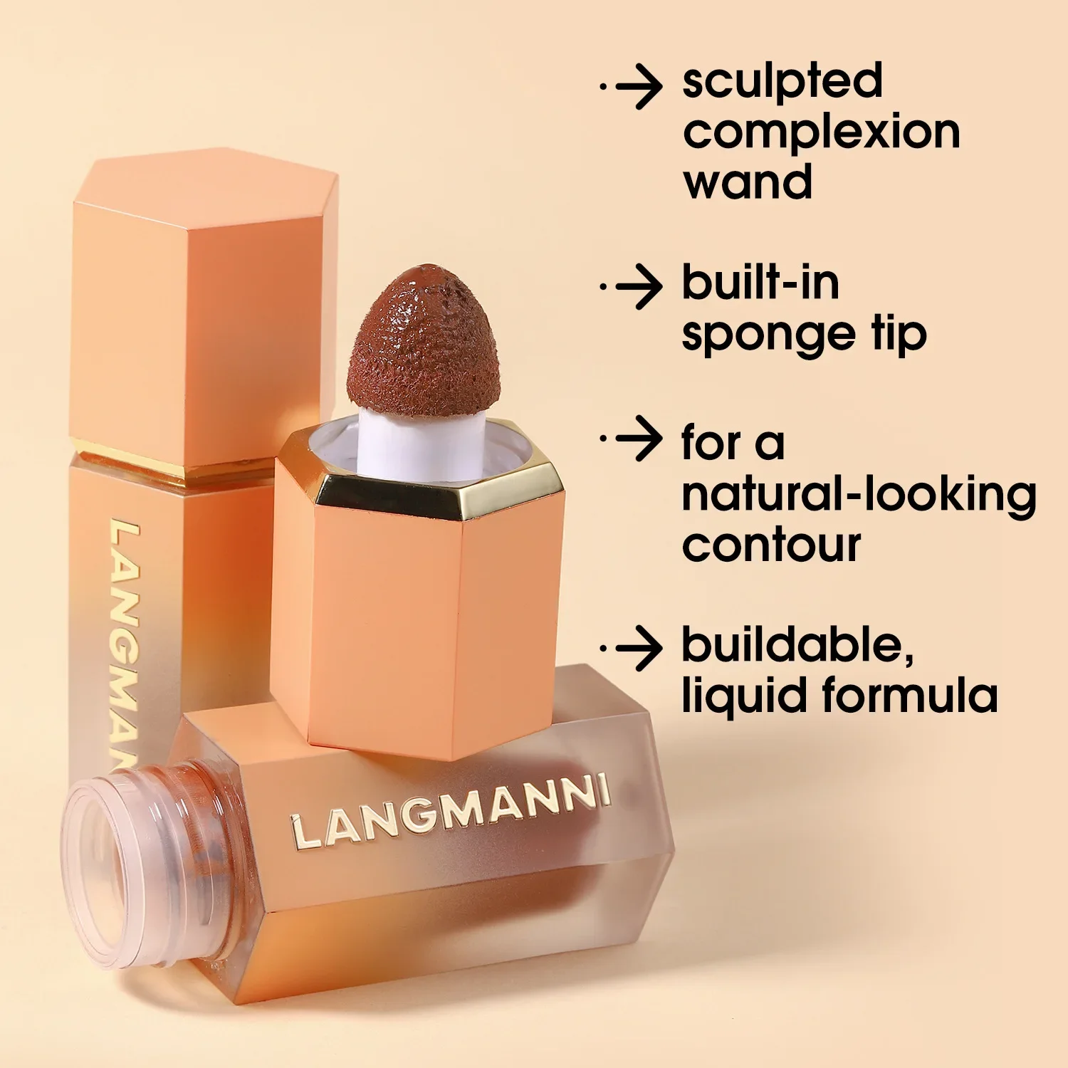 Liquid Highlighter Contour Stick Matte Blush Sticks Moisturizing Concealer Face Shadow Contour Pen Brightening Face Cosmetics