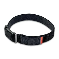 Premium Nylon Woven Replacement Watchband - Universal Strap Accessories - Fitbit Air (Black)