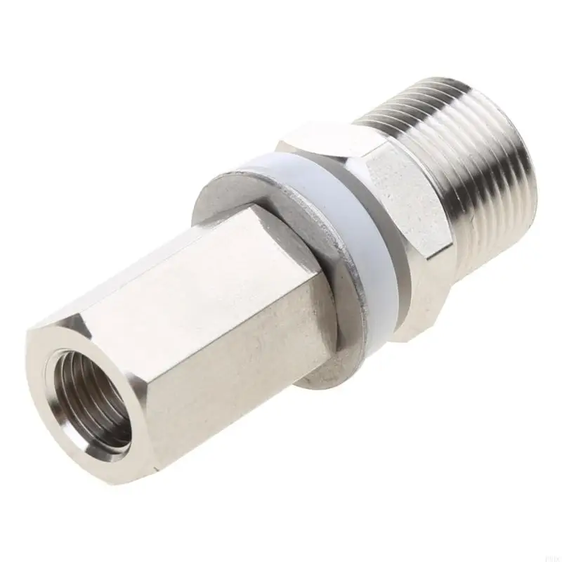 P8DC SO 239 SO239 Female To S216 3/8'-24 Male Plug Connector Coaxial RF Adapter