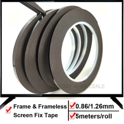 Enhanced Double-Sided Sticky Foam Tape for Screen Frame Sealing and Rework