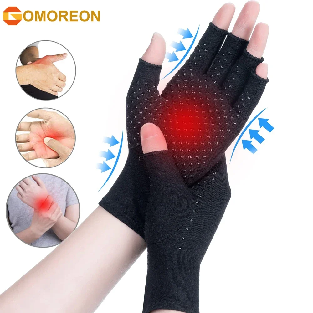 

Arthritis Gloves-Unisex Rheumatic Pressure Ulcer Gloves, Lightweight Breathable Comfortable Compression Therapy Wrist Support