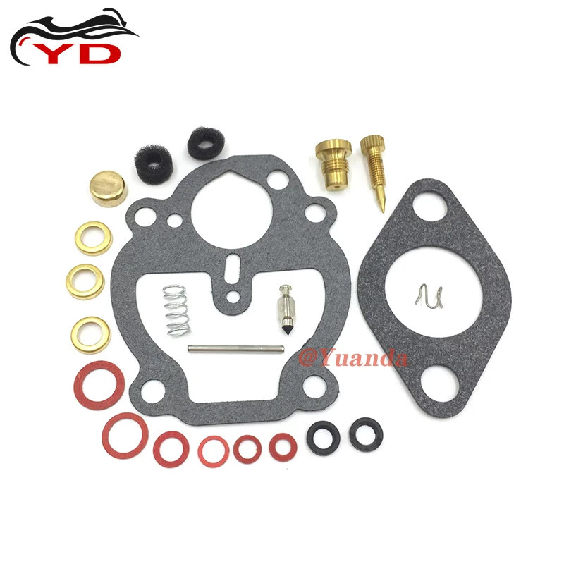 

Carburetor Repair rebuild Kit fit for Allis Chalmers B C CA DIO D12 WD45 WF 190 190XT Carburetor Kit