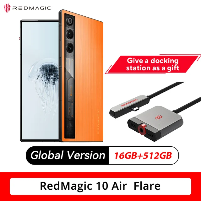 New Original Global Version Redmagic 10 Air NX779J Snapdragon 8