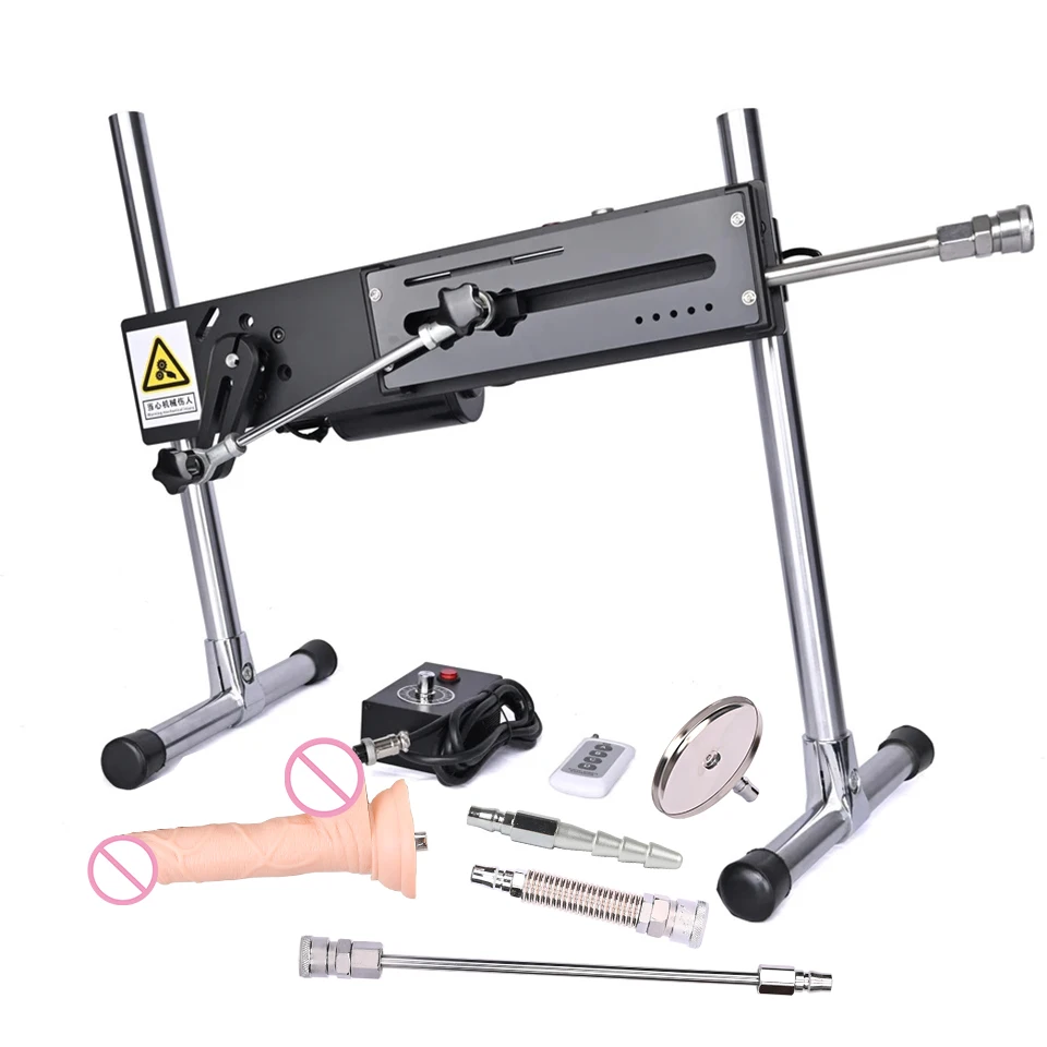 ROUGH BEAST Powerful Quiet Sex Machine with Attachments Women and Men Automatic Masturbation Machine with Dildo Sex Toys