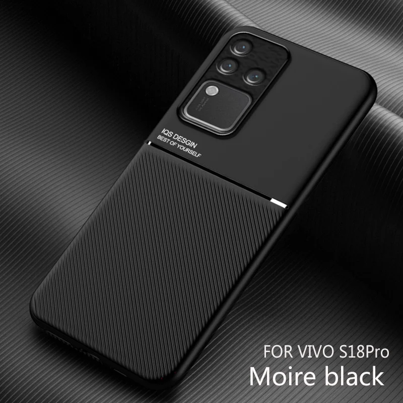 Rugged Non-Slip Shockproof Phone Case with Magnetic Car Holder Attachment