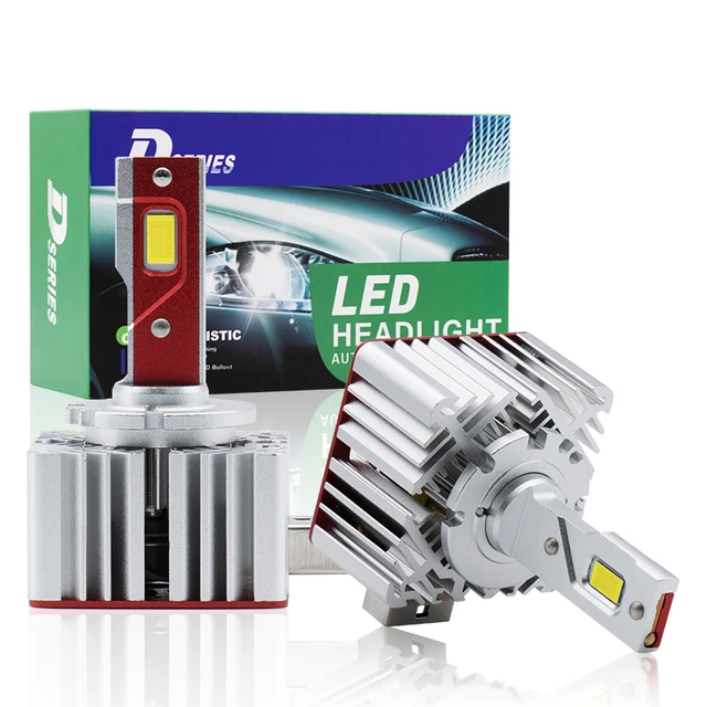 D1S LED Headlights HID Led Canbus 35000LM 6500K White 90W Plug&Play D1S D2S  D4S D5S D8S D1R D2R D3R Turbo LED Two-sided CSP Chip - AliExpress