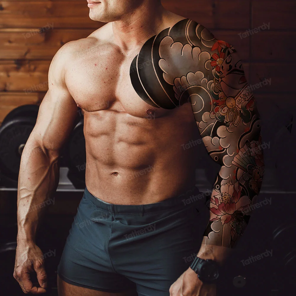 Are you a gym enthusiast? We also have a huge gym tattoo collection for  workout lovers which will look perfect with your bulging muscles. Make a  quick visit for a quick tattoo., image size:1000x1000