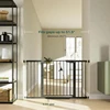 2 Pack 29.7-51.5 Inch Extra Wide Door Easy Walk Through Home Dog Door Automatic Closing Safety Pet Door for Stairs Black 3