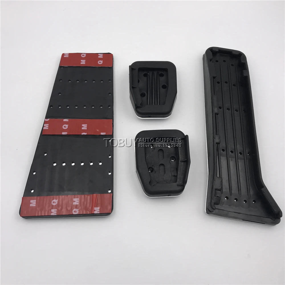 Car Aluminum Pedal Cover For Mazda CX-5 CX5 AT/MT Accelerator Gas Brake Footrest Refit Pad Interior Supply Decorative Accessory
