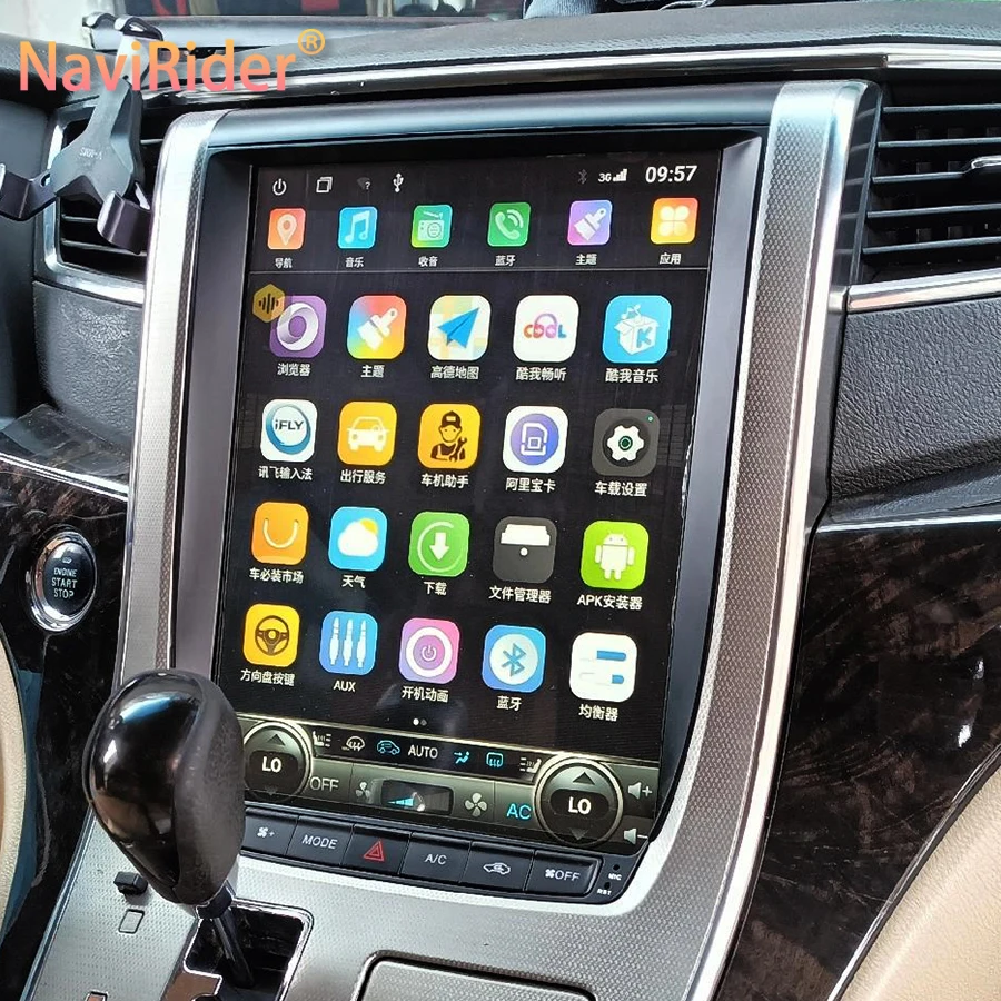 

12.1inch 256GB ROM Tesla Screen Android 13 Car Radio For Toyota VELLFIRE Alphard H20 2008 - 2014 GPS Multimedia Video Player HU
