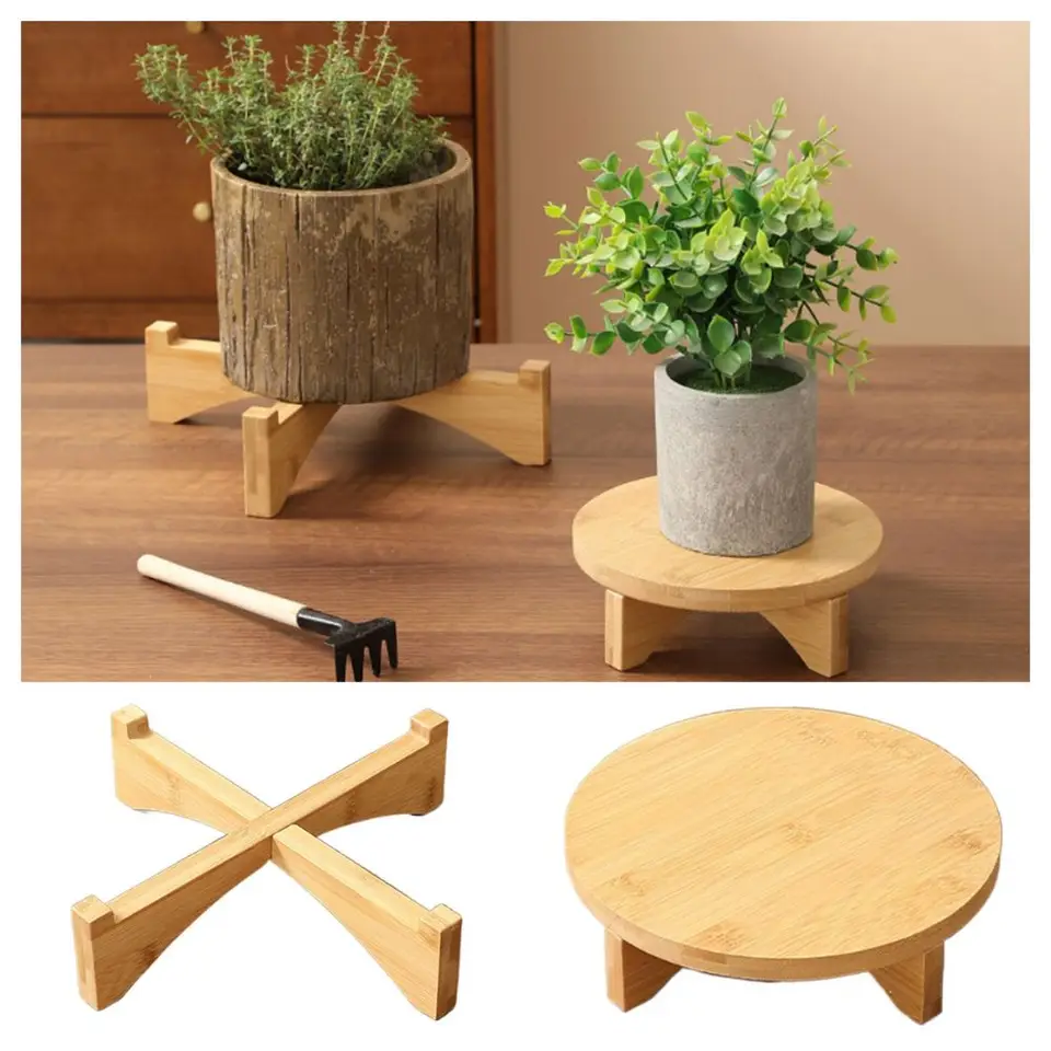 Présentoir Pour Plantes En Pot, Tabouret Bas, Tabouret Ottoman, Petit
