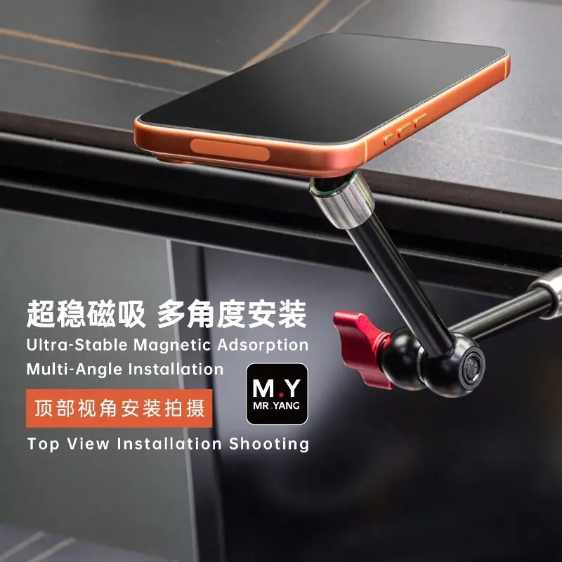 YCS M.Y 매직 핸드 초강력 자석 흡착 다각도 설치 모바일 폰 수리 라이브 스트리밍 도구 세트