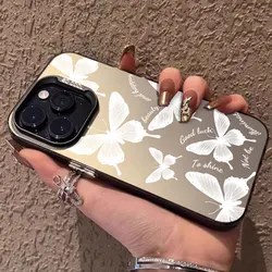 Luxury Shockproof Butterfly Candy Color Phone Case Cover for Redmi A3 A3x (BK-CYK0051)
