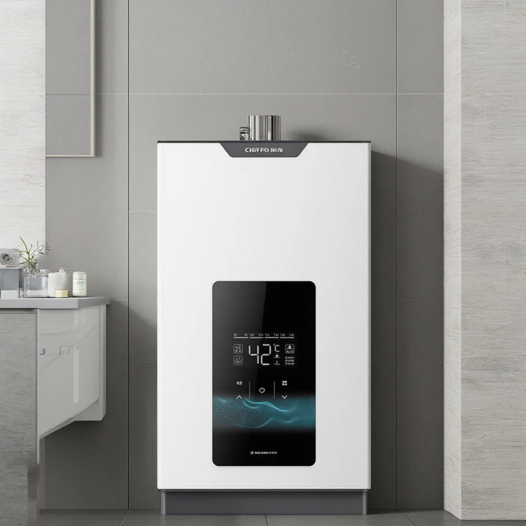 เครื่องทำน้ำอุ่นแก๊ส NG/LPG คุณภาพสูง สำหรับใช้ภายในอาคาร ความจุ 13 ลิตร ตัวแลกเปลี่ยนความร้อนทำจากสแตนเลสและทองแดง ราคาประหยัด ให้ความร้อนทันทีสำหรับห้องน้ำ 1