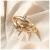 KAYMEN Luxury Dolphins Cuff Bracelet Animal Bangle for Women Fashion Statement Alloy Bangle Jewelry Accessory 4