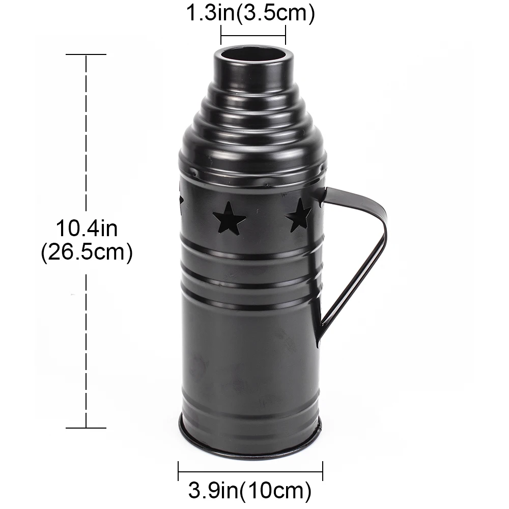 Metal Hollow Super High Large Hookah Wind Cover with Handle Shisha Narguile SheeSha Chicha Cachimbas Nargile Accessories 2