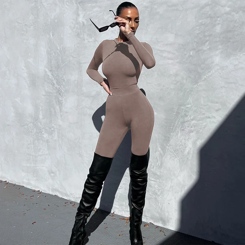 Women Long Sleeve Tops Bodysuit Long Pants Two Piece Matching Sets Wholesale Items For Business