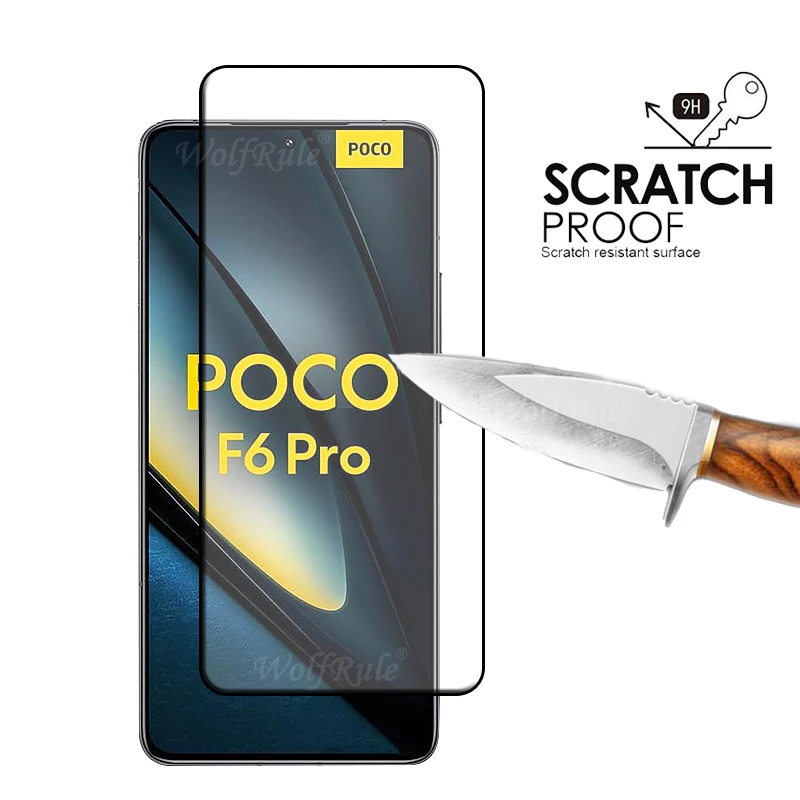 Pellicola Vetro Temperato con Xiaomi POCO X6 Pro 5G [2+1 Pezzi