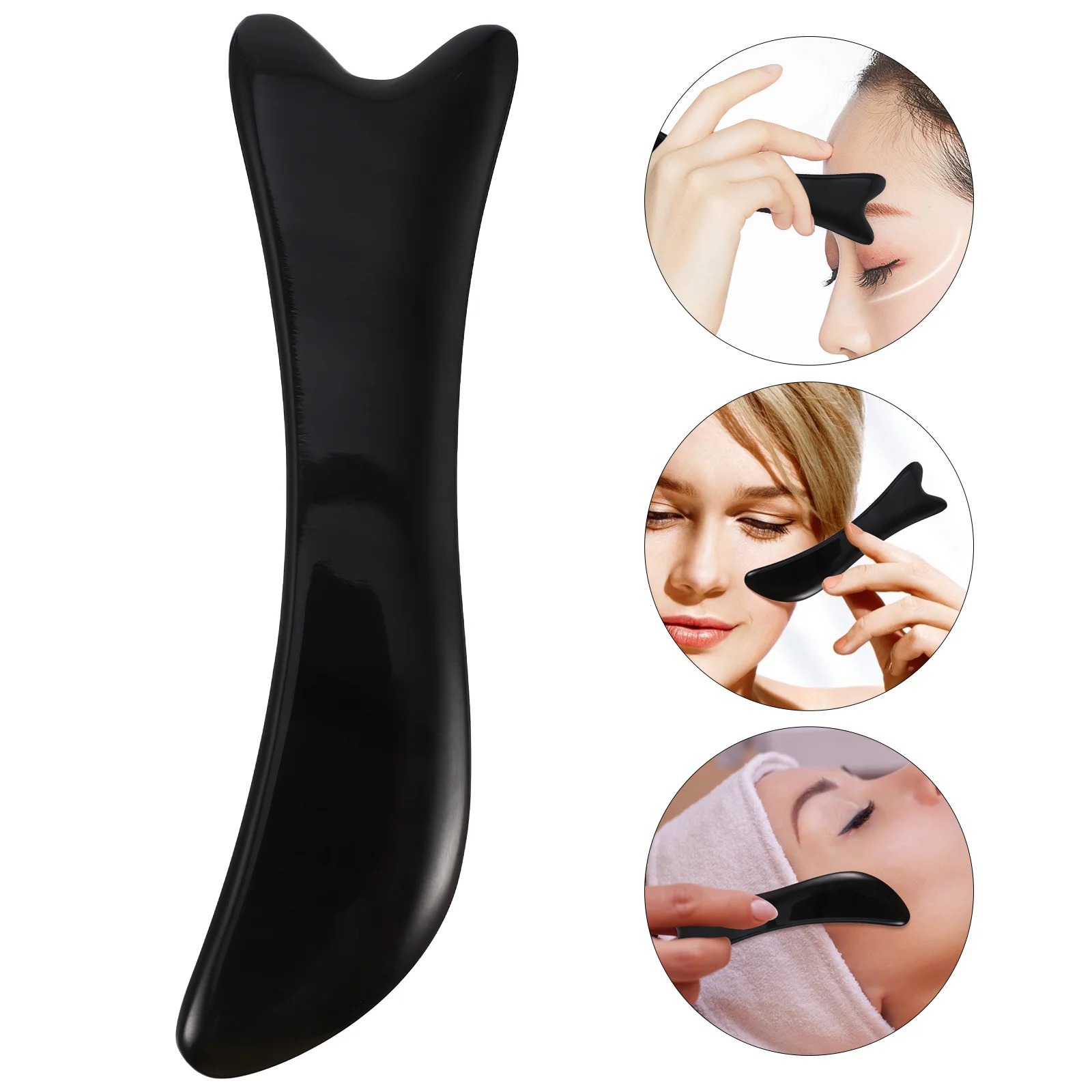 

Scraping Board Gua Sha Guasha Plate Face Massage Massager Scrape Massaging Tool