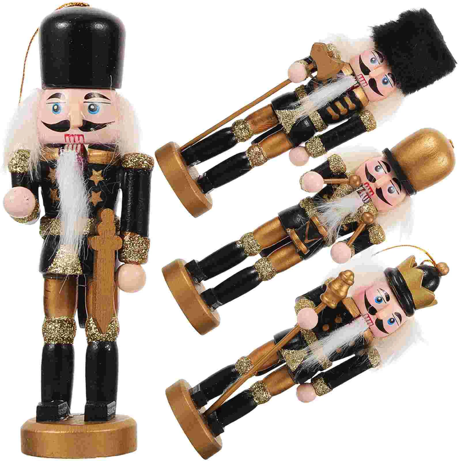 

Wooden Nutcracker Adornments Christmas Home Decorations Christmas Gifts