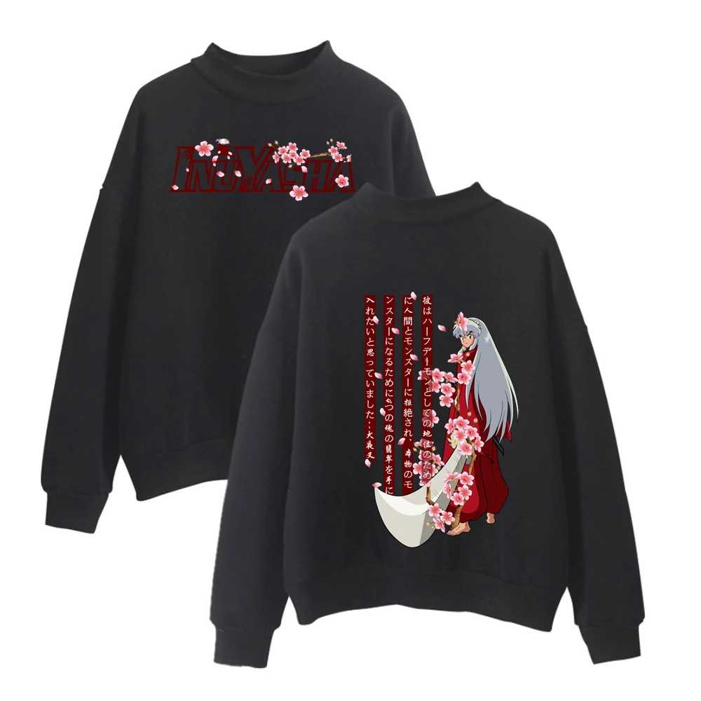 

Inuyasha Print Unisex Harajuku Funny Men Women Gift Fashion Hip Hop Student Sweatshirt Hoodie